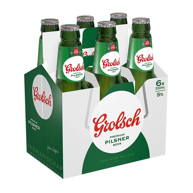 Grolsch 6 X 330ml Bottles